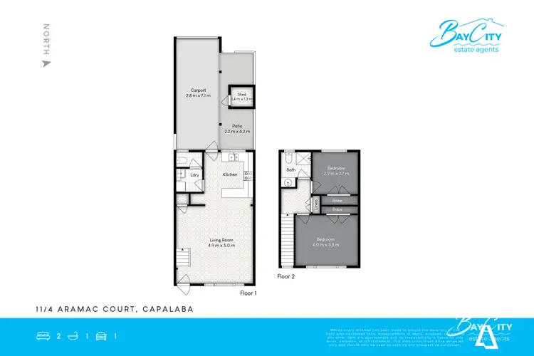 Floorplan of Homely townhouse listing, 11/4 Aramac Court, Capalaba QLD 4157
