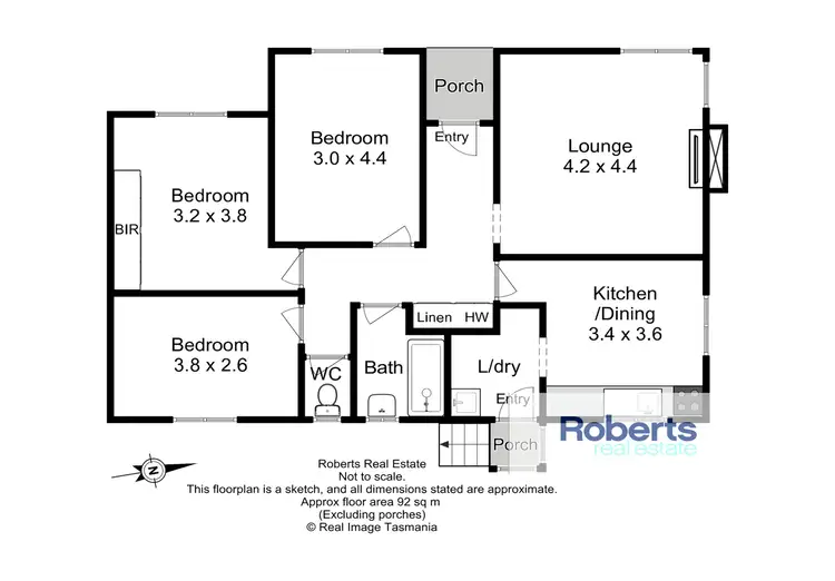 Floorplan of Homely house listing, 85 Oonah Street, Shorewell Park TAS 7320