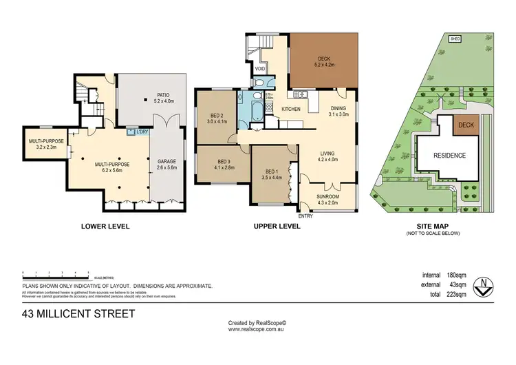 Floorplan of Homely house listing, 43 Millicent Street, Moorooka QLD 4105