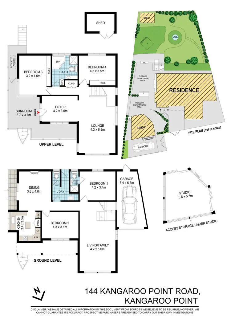 Floorplan of Homely house listing, 144 Kangaroo Point Road, Kangaroo Point NSW 2224