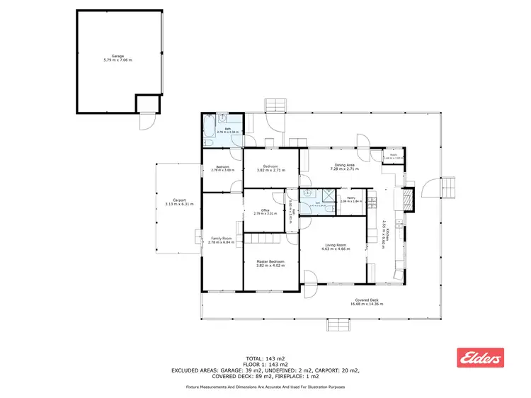 Floorplan of Homely house listing, 298 The Bucketts Way, Gloucester NSW 2422
