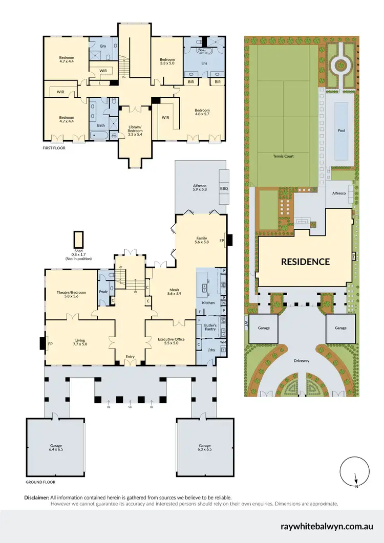 Floorplan of Homely house listing, 164 Mont Albert Road, Canterbury VIC 3126