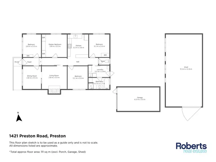 Floorplan of Homely house listing, 1421 Preston Road, Preston TAS 7315