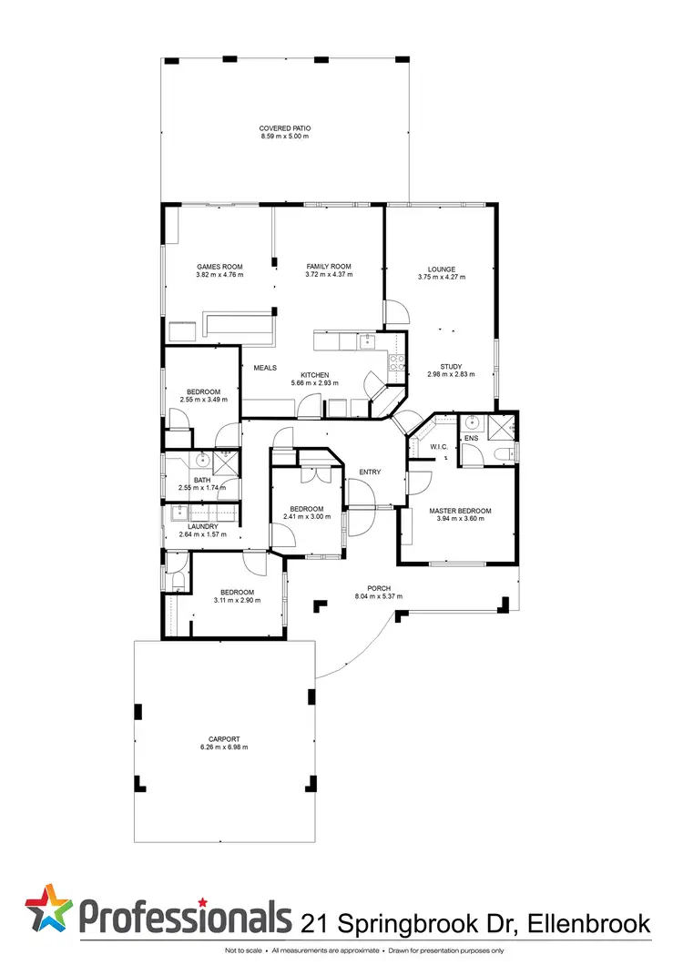 Floorplan of Homely house listing, 21 Springbrook Drive, Ellenbrook WA 6069