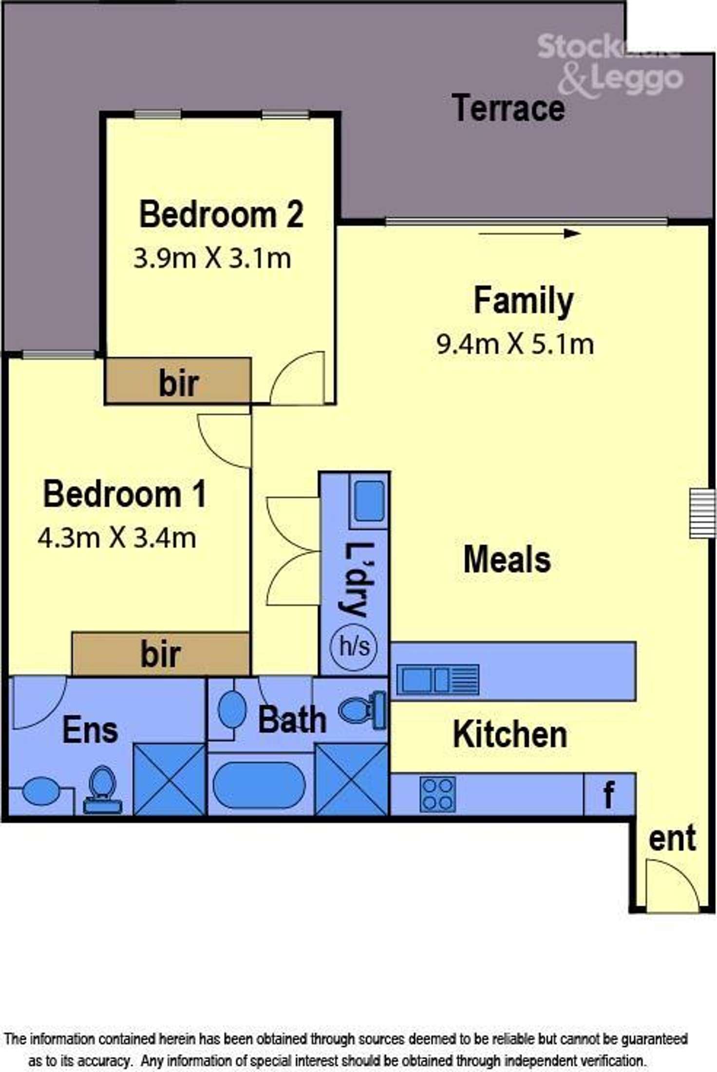 Floorplan of Homely unit listing, 6/755 Plenty Road, Reservoir VIC 3073