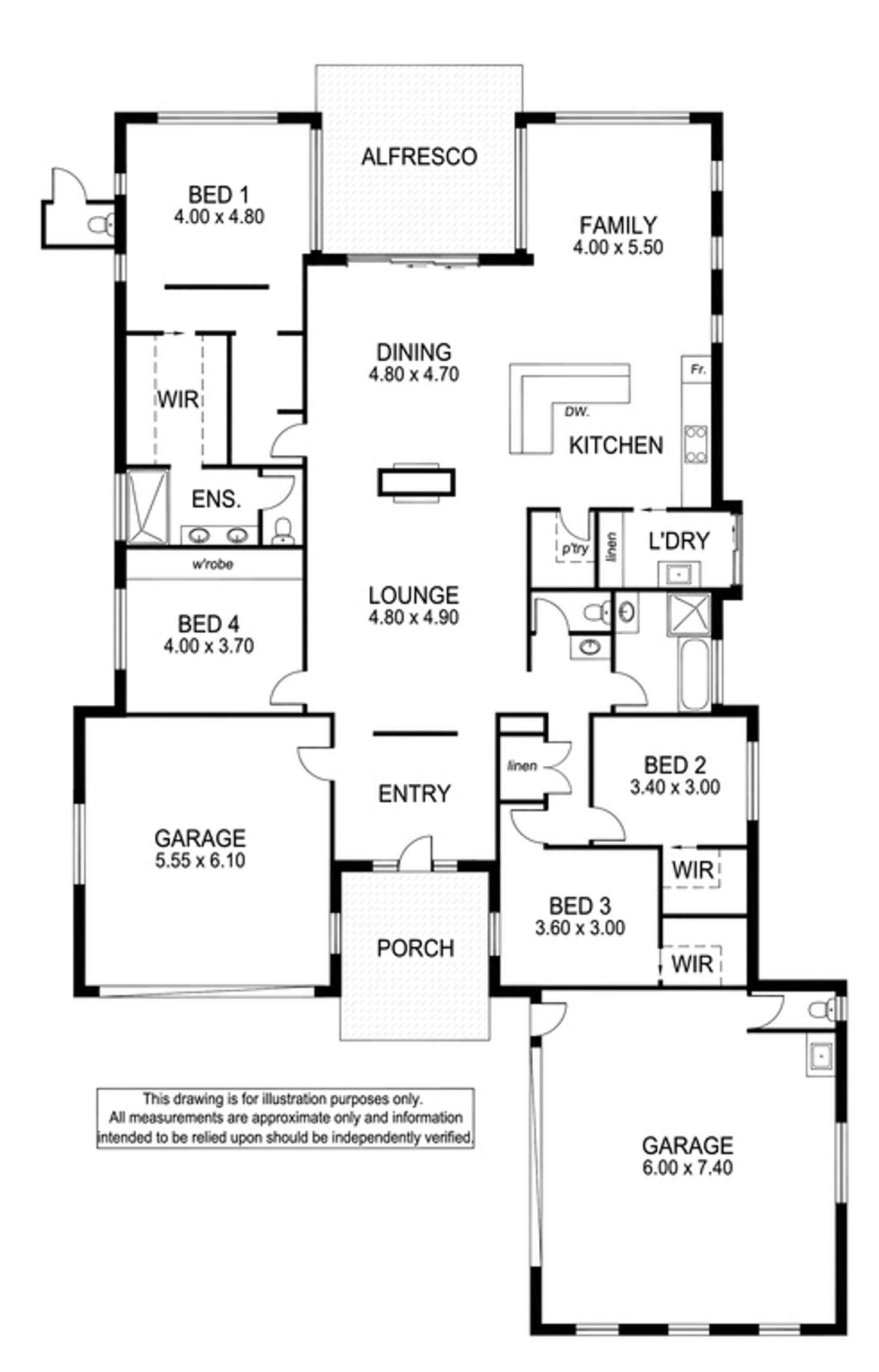 Floorplan of Homely house listing, 26 Seagate Way, Cape Jaffa SA 5275