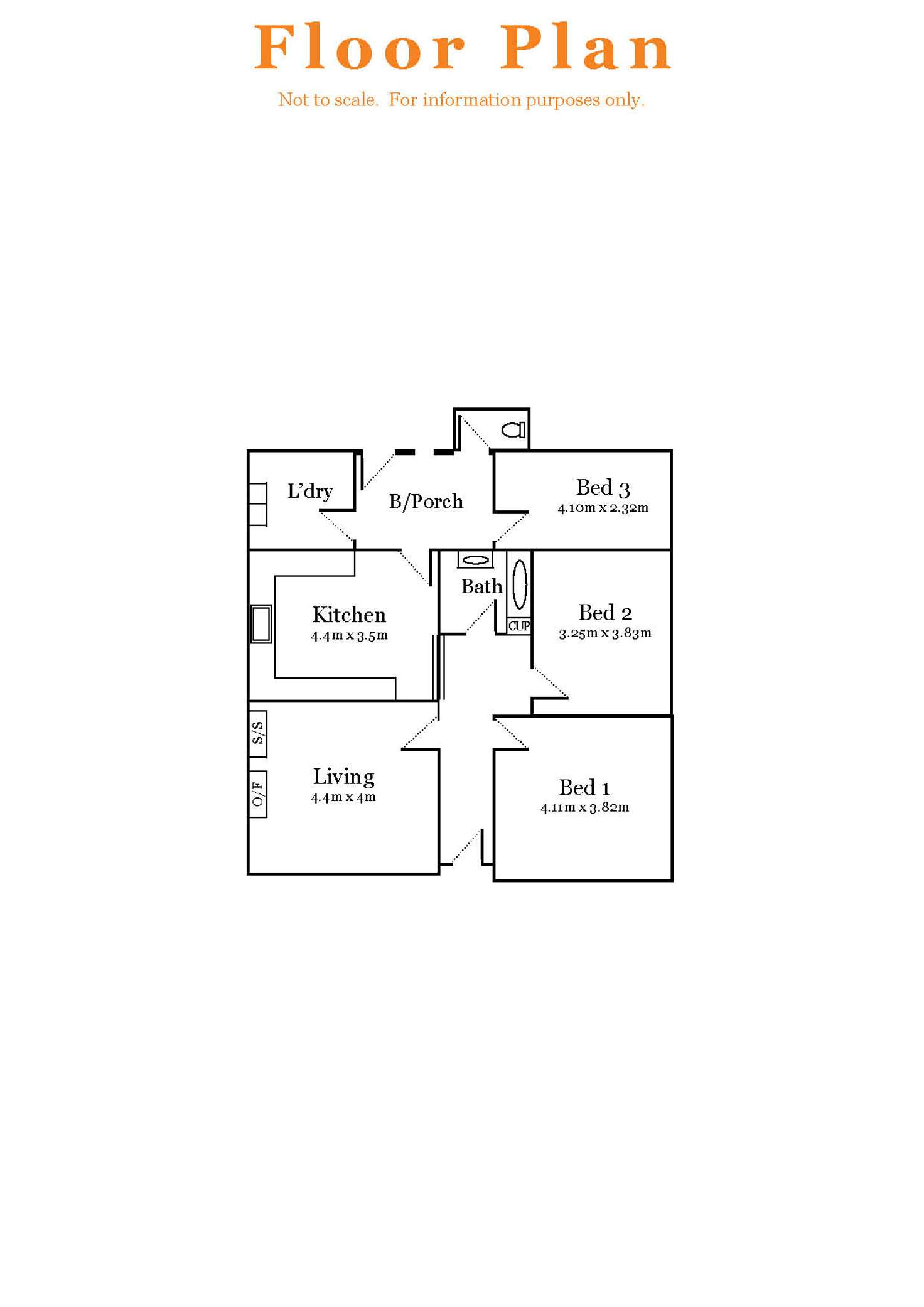 Floorplan of Homely house listing, 31 Wallace Street, Apsley VIC 3319