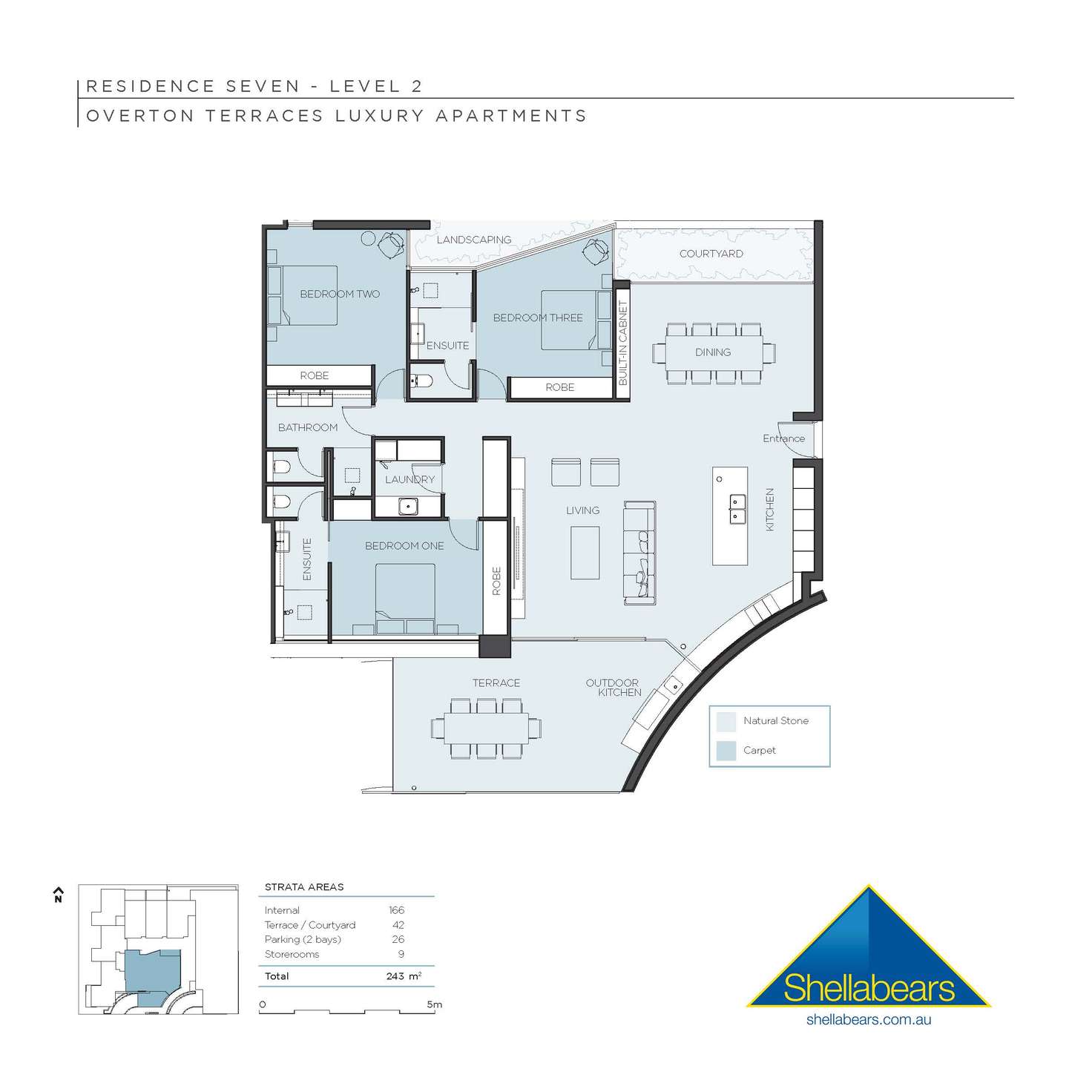 Floorplan of Homely apartment listing, 7/15 Overton Gardens, Cottesloe WA 6011