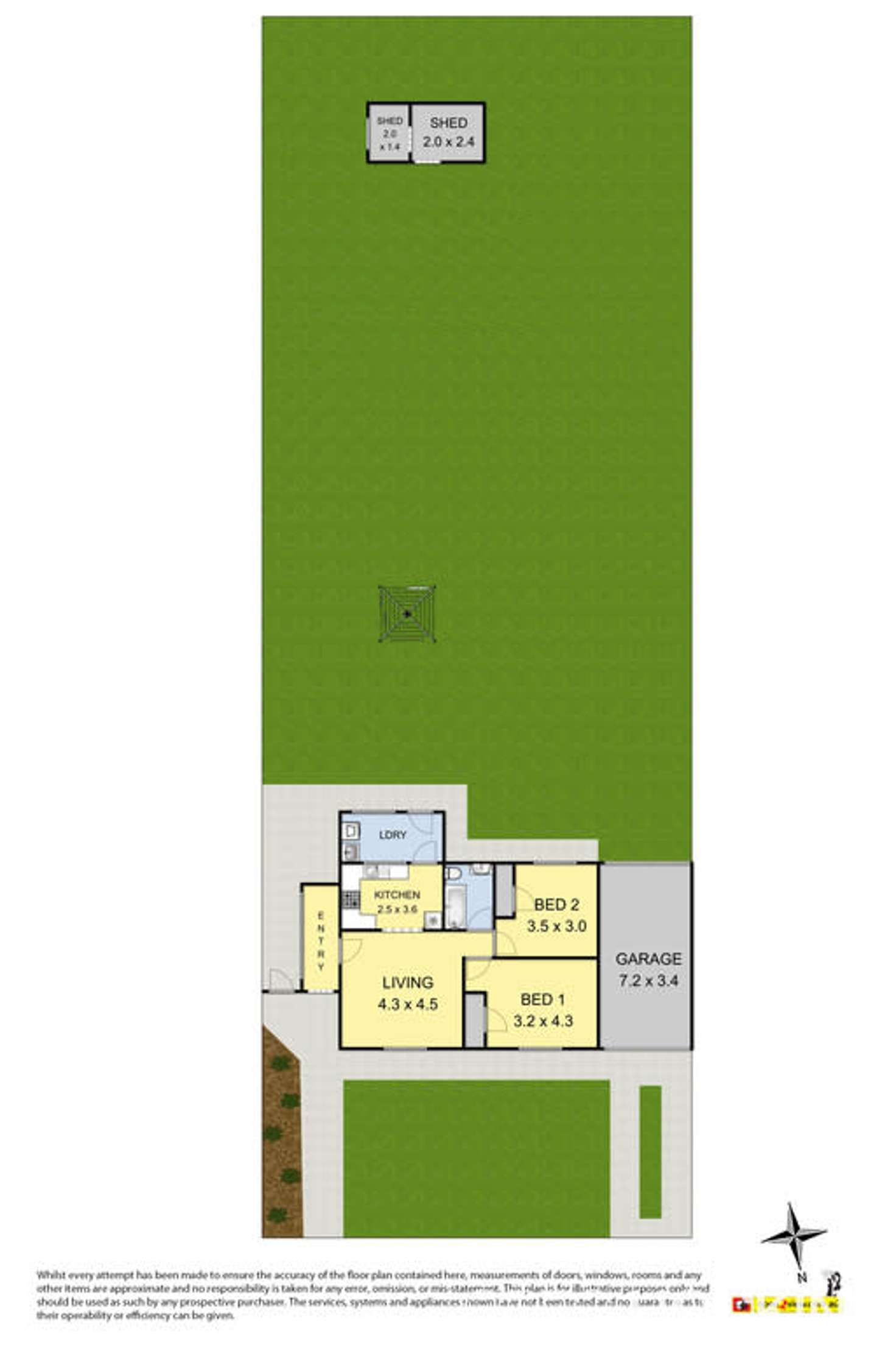 Floorplan of Homely house listing, 11 Prismall Street, Altona North VIC 3025