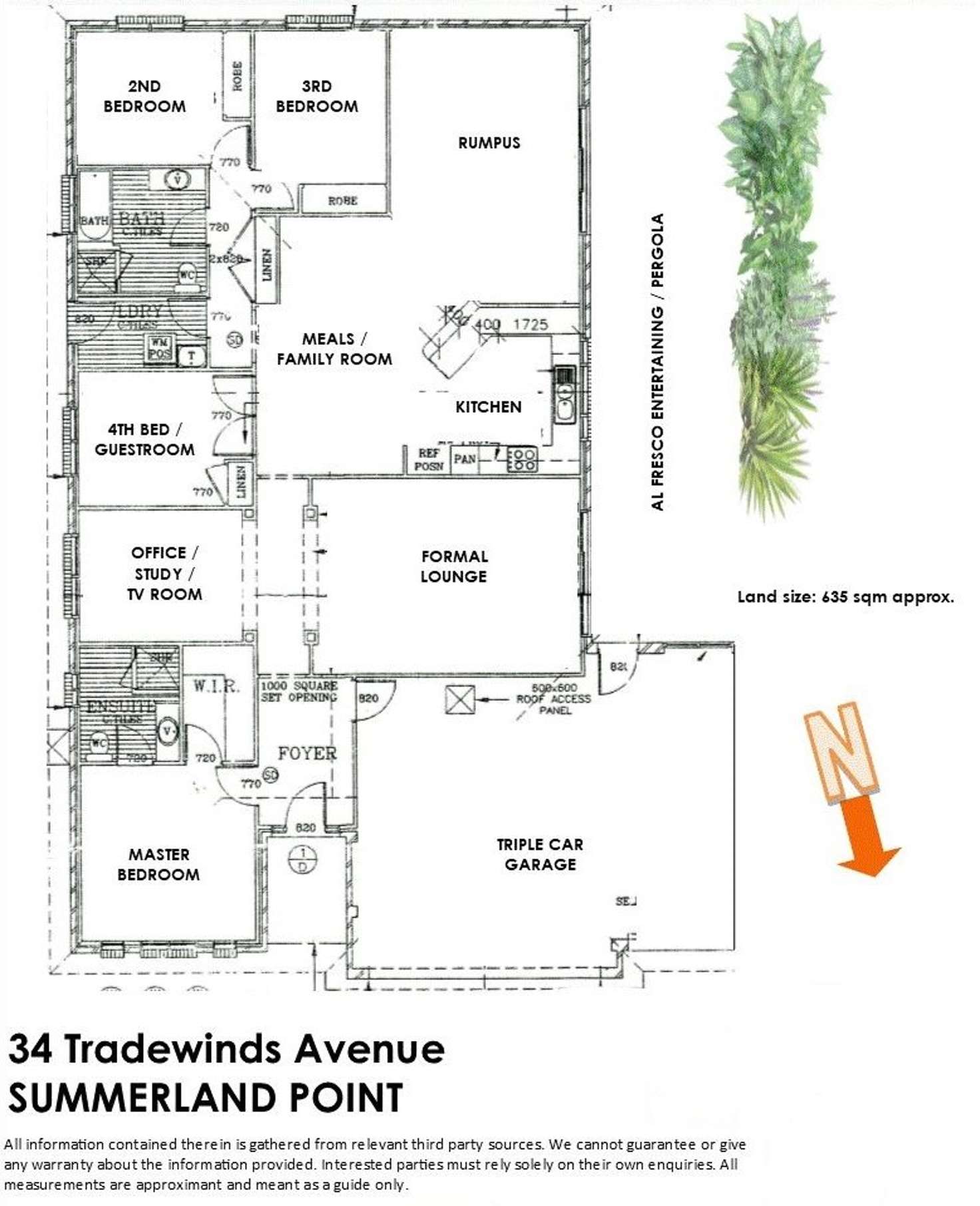 Floorplan of Homely house listing, 34 Tradewinds Avenue, Summerland Point NSW 2259