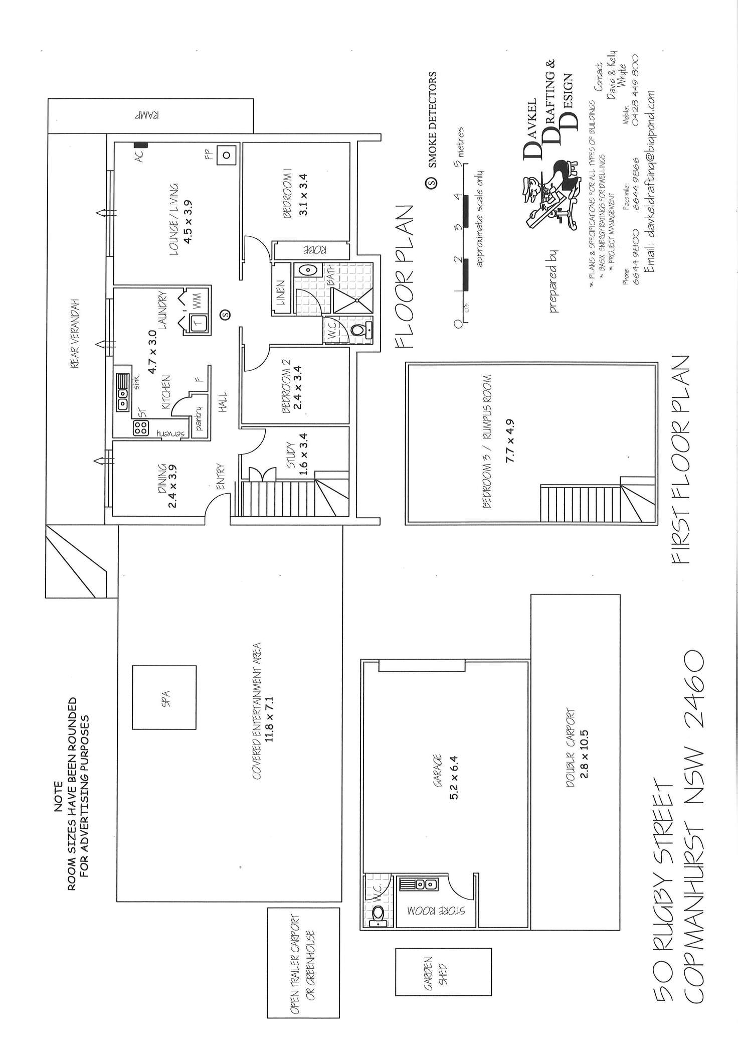 Floorplan of Homely acreageSemiRural listing, 50 Rugby Street, Copmanhurst NSW 2460