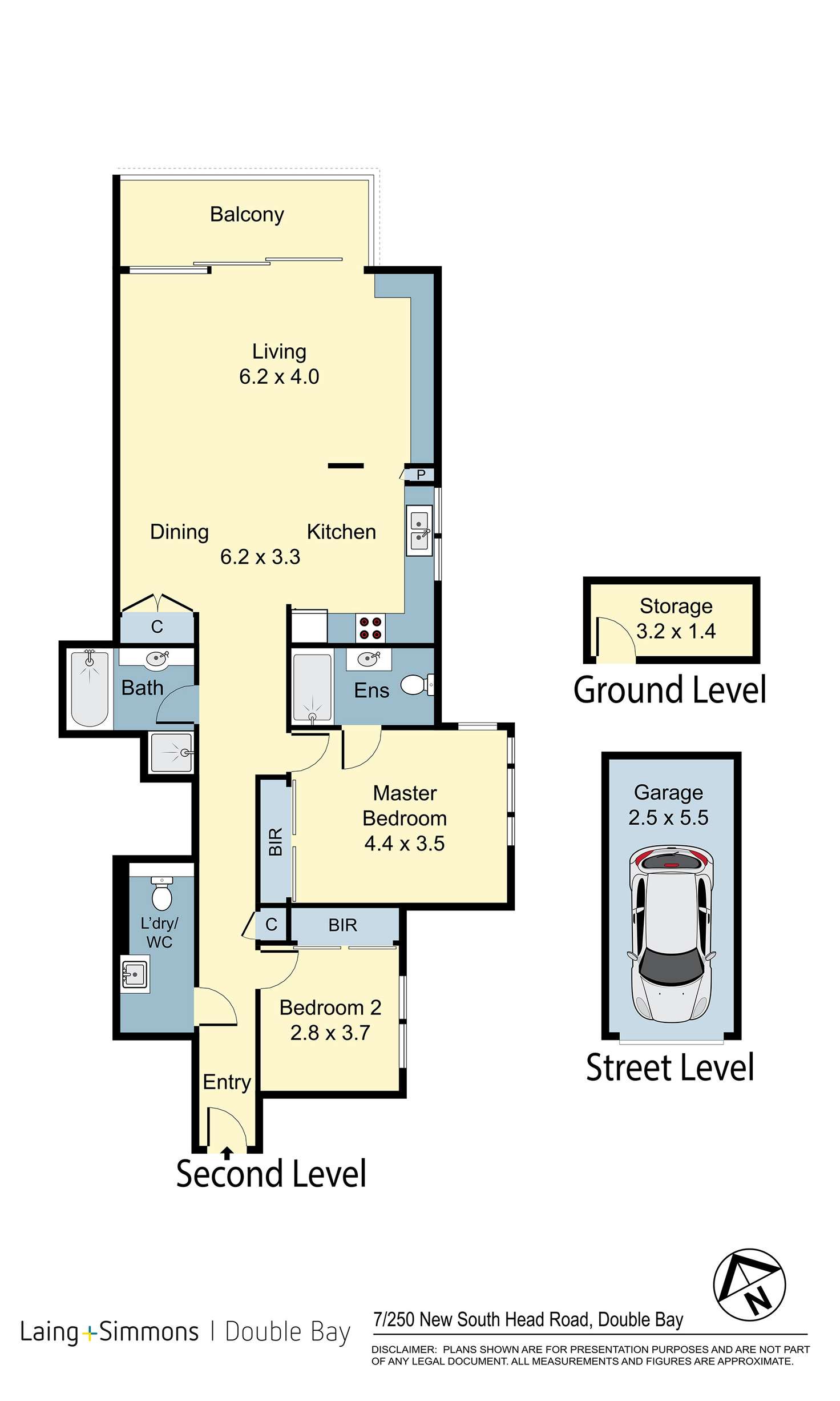 Floorplan of Homely apartment listing, 7/250 New South Head Road, Double Bay NSW 2028