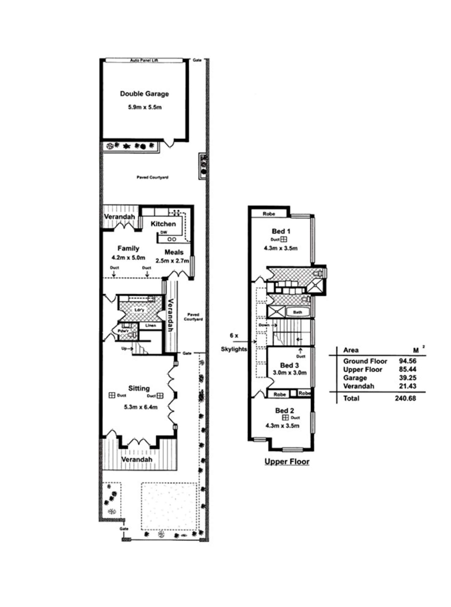 Floorplan of Homely house listing, 30D Queen Street, Norwood SA 5067