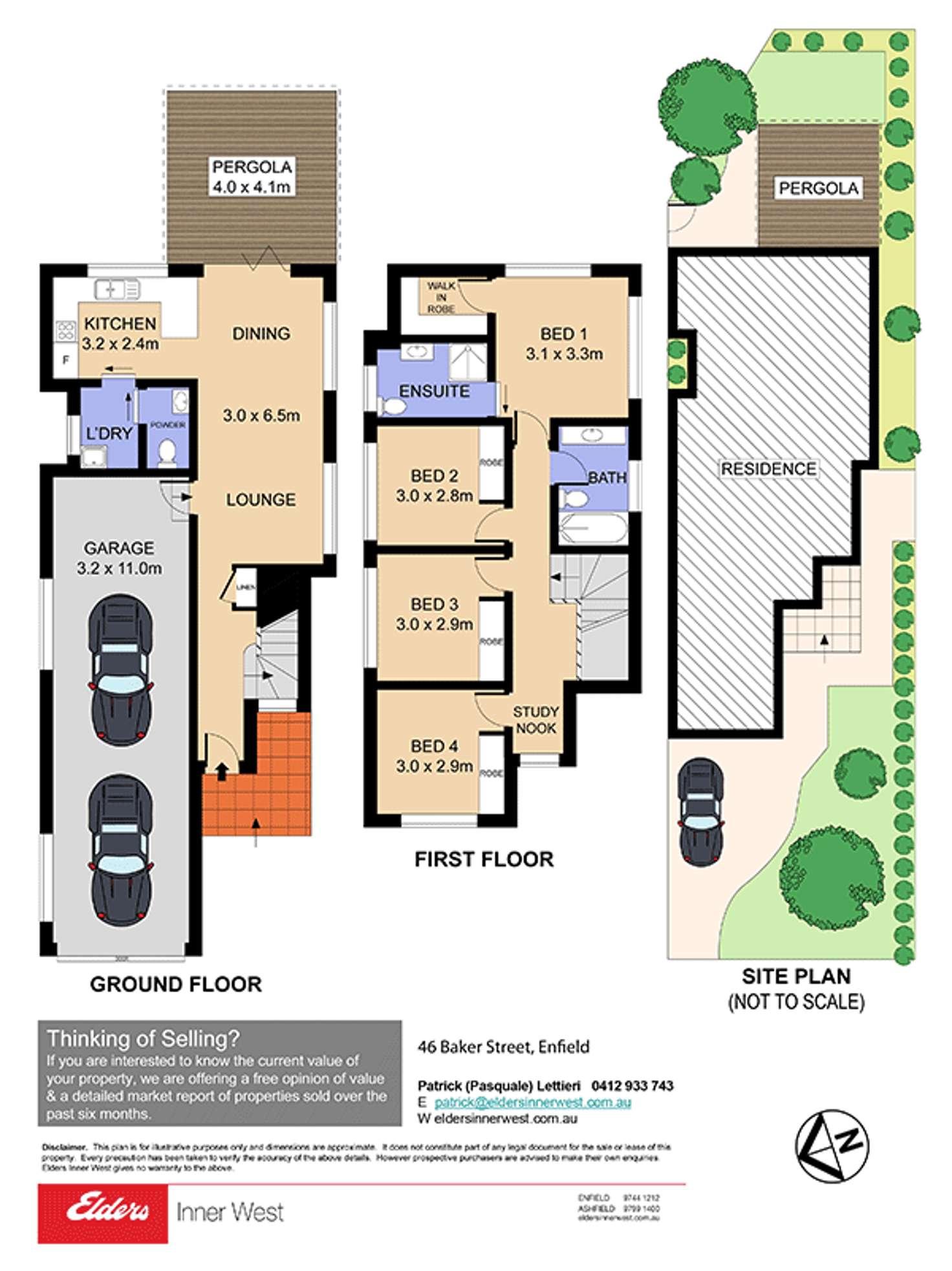 Floorplan of Homely house listing, 46 Baker Street, Enfield NSW 2136