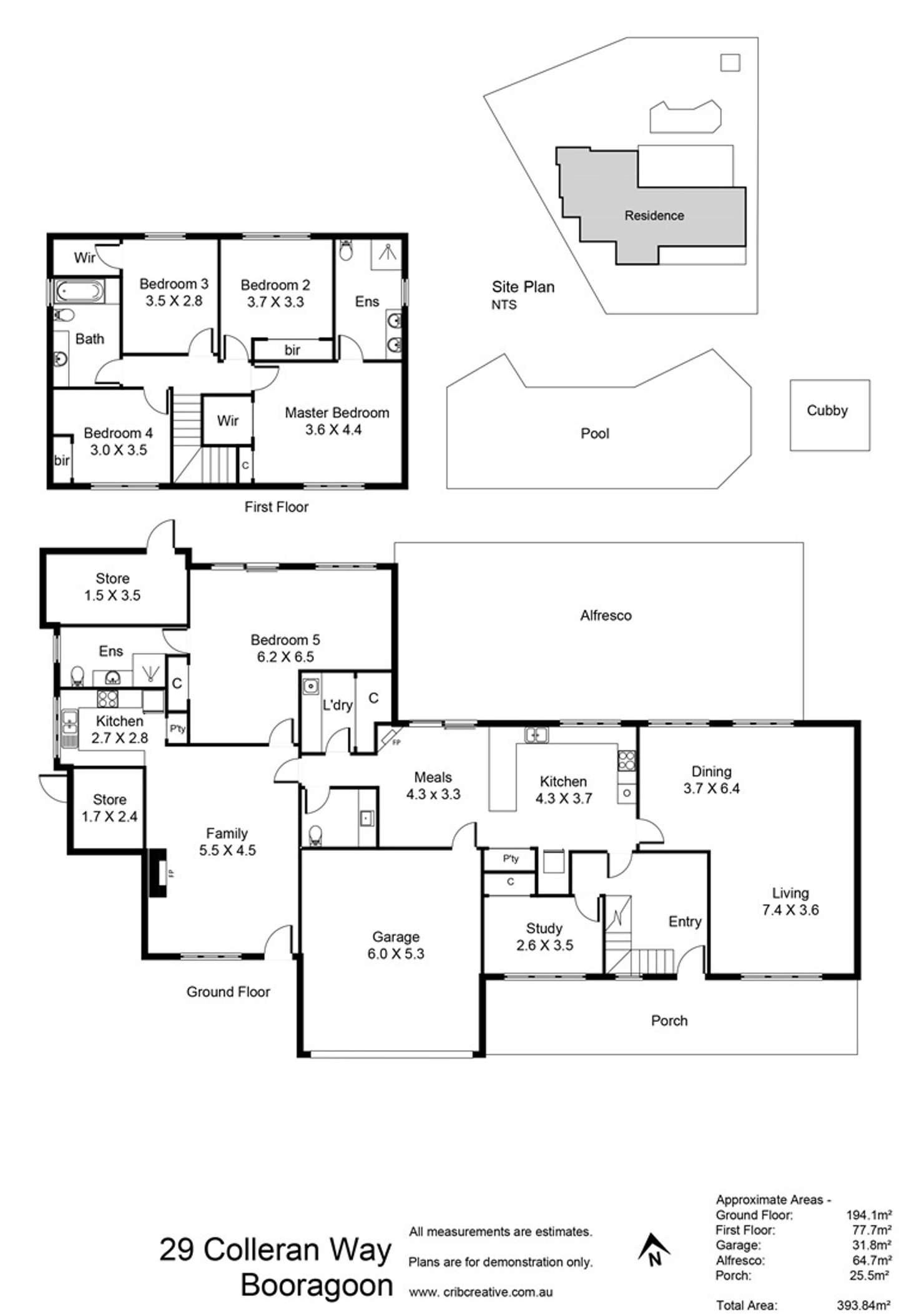 Floorplan of Homely house listing, 29 Colleran Way, Booragoon WA 6154
