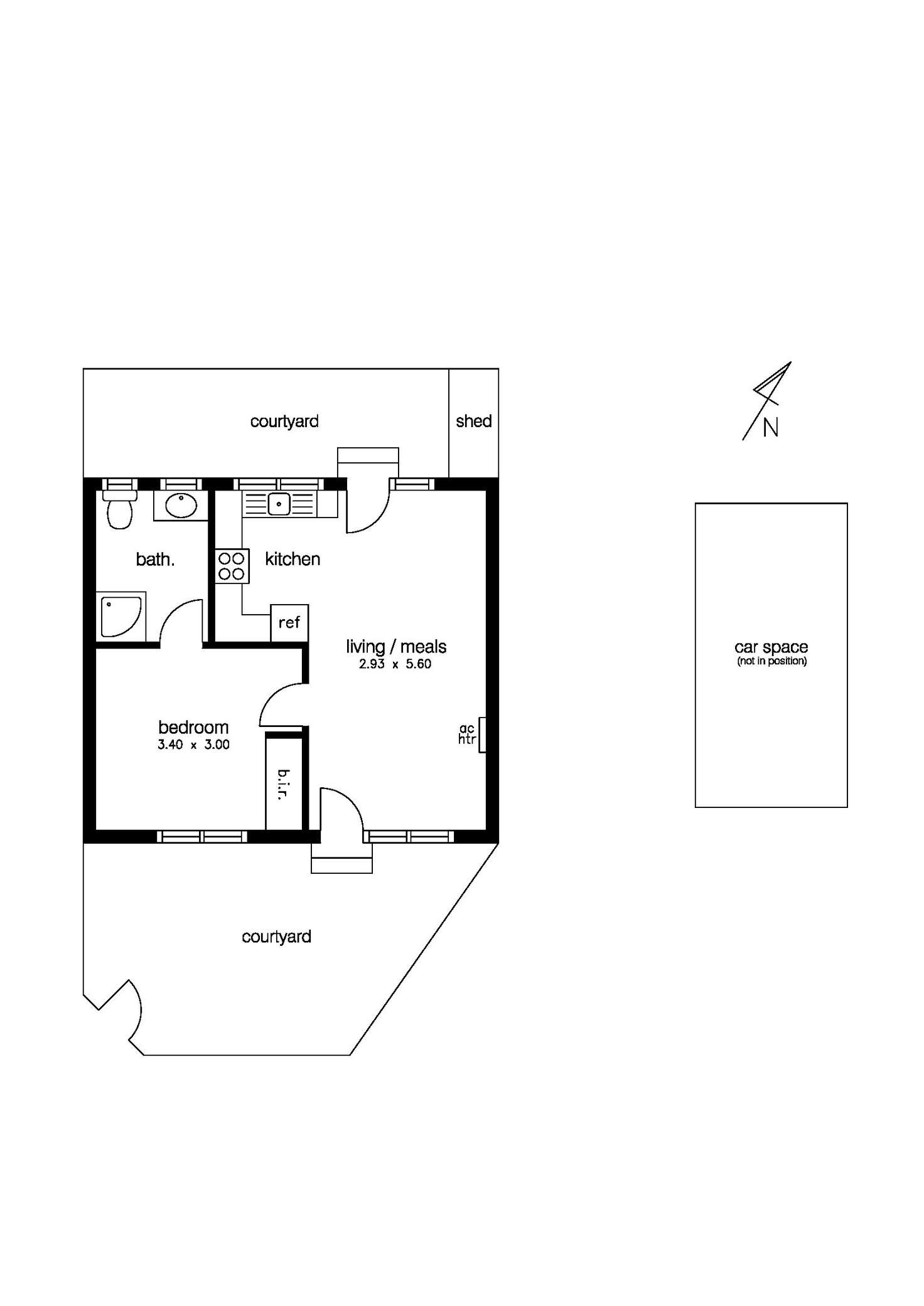Floorplan of Homely unit listing, 5/16 Bryan Avenue, Altona North VIC 3025