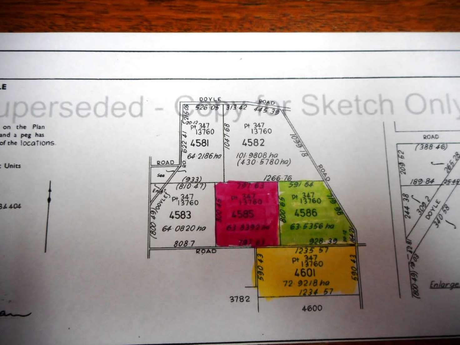 Floorplan of Homely mixedFarming listing, 4601 Doyle Road, Bokal WA 6392