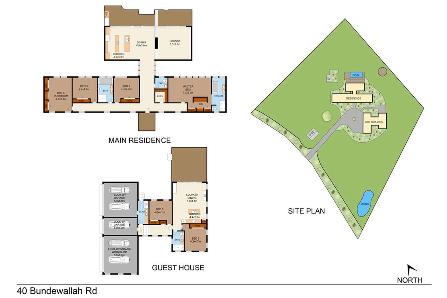 Floorplan of Homely house listing, 40 Bundewallah Rd, Berry NSW 2535