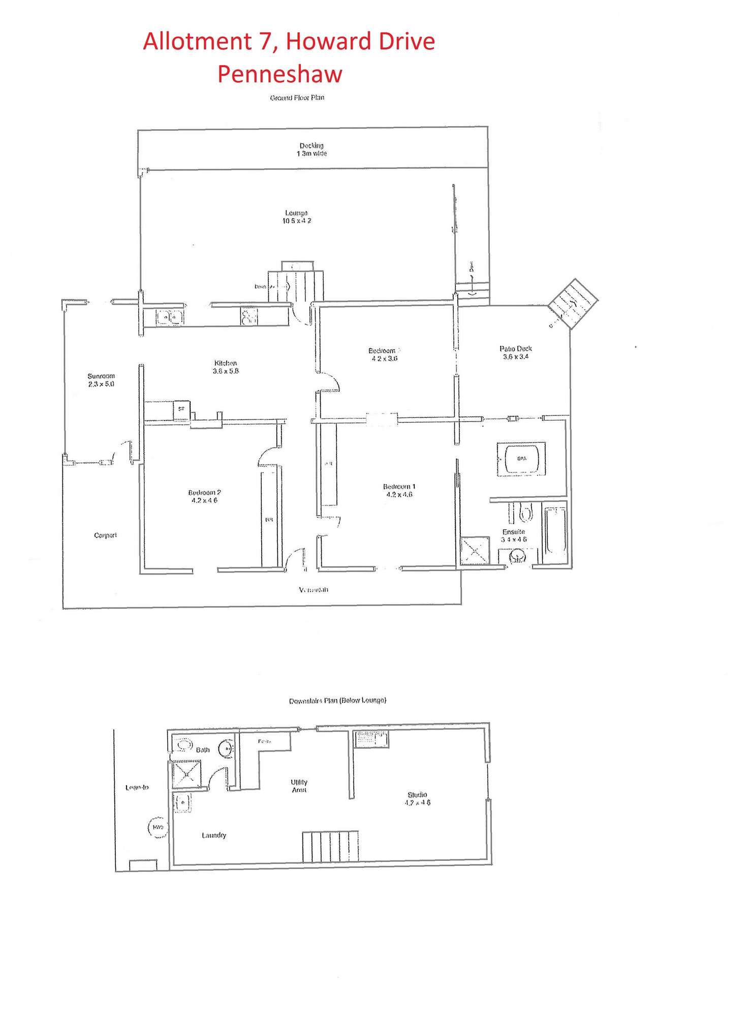 Floorplan of Homely house listing, 5135 HOG BAY ROAD, Penneshaw SA 5222