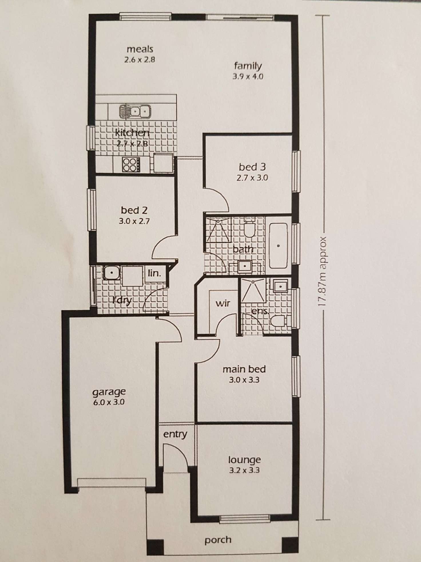 Floorplan of Homely house listing, 4 Pearce Road, Evanston Gardens SA 5116