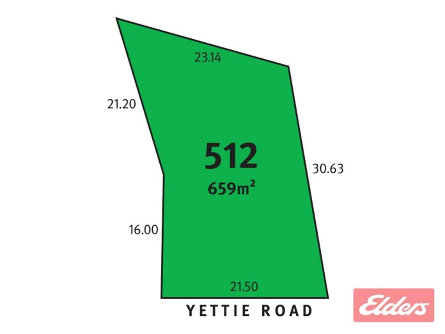 Floorplan of Homely residentialLand listing, 11B (Lot 512) Yettie Road, Williamstown SA 5351