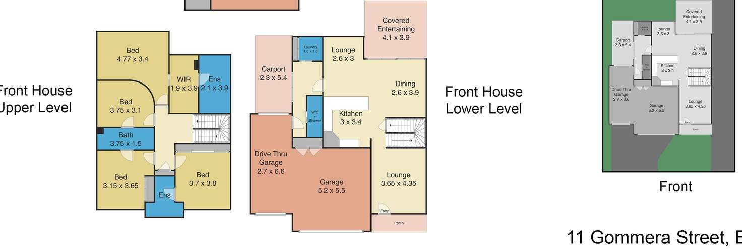 Floorplan of Homely house listing, 11 Gommera Street, Blacksmiths NSW 2281