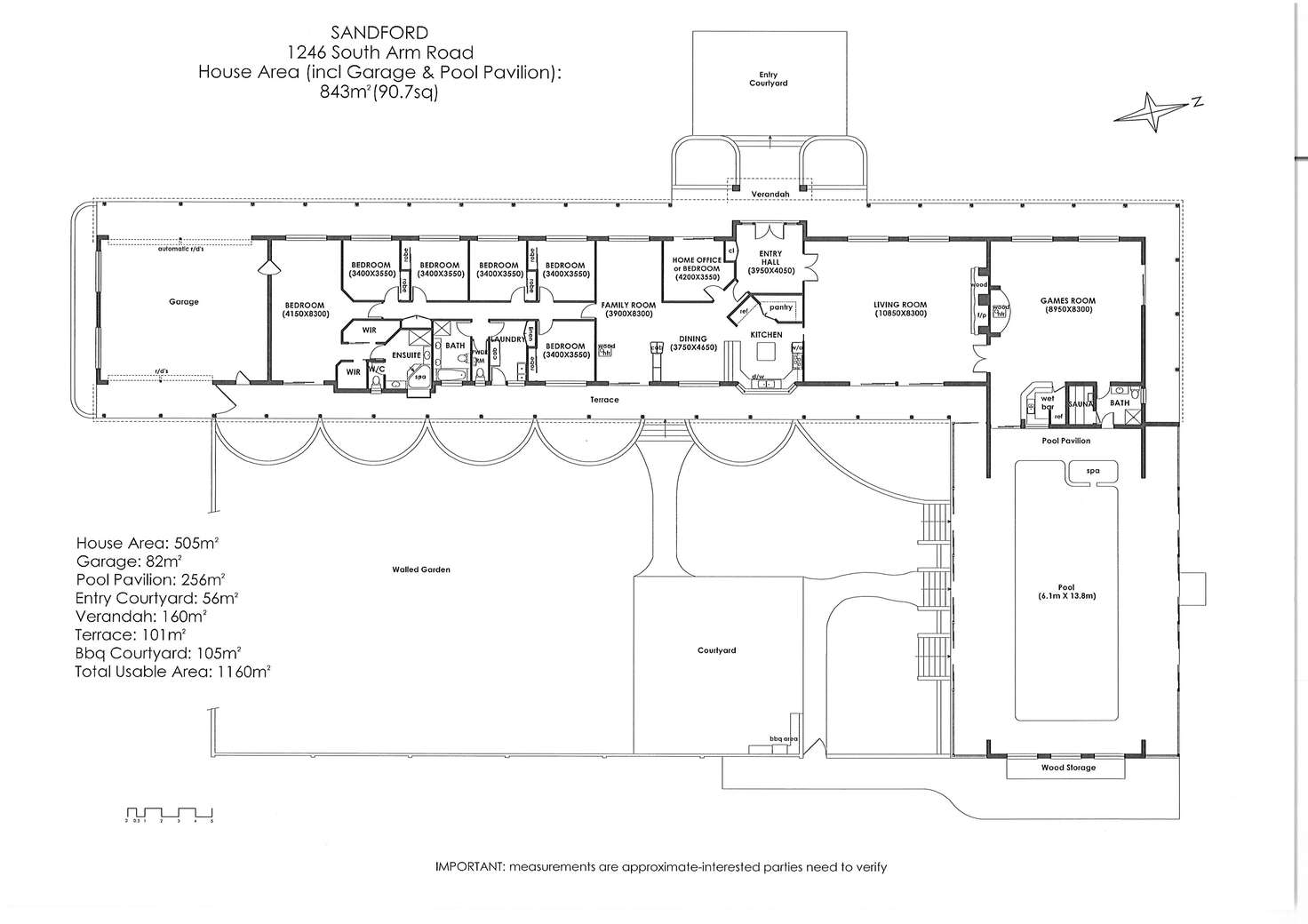 Floorplan of Homely house listing, 1246 South Arm Road, Sandford TAS 7020