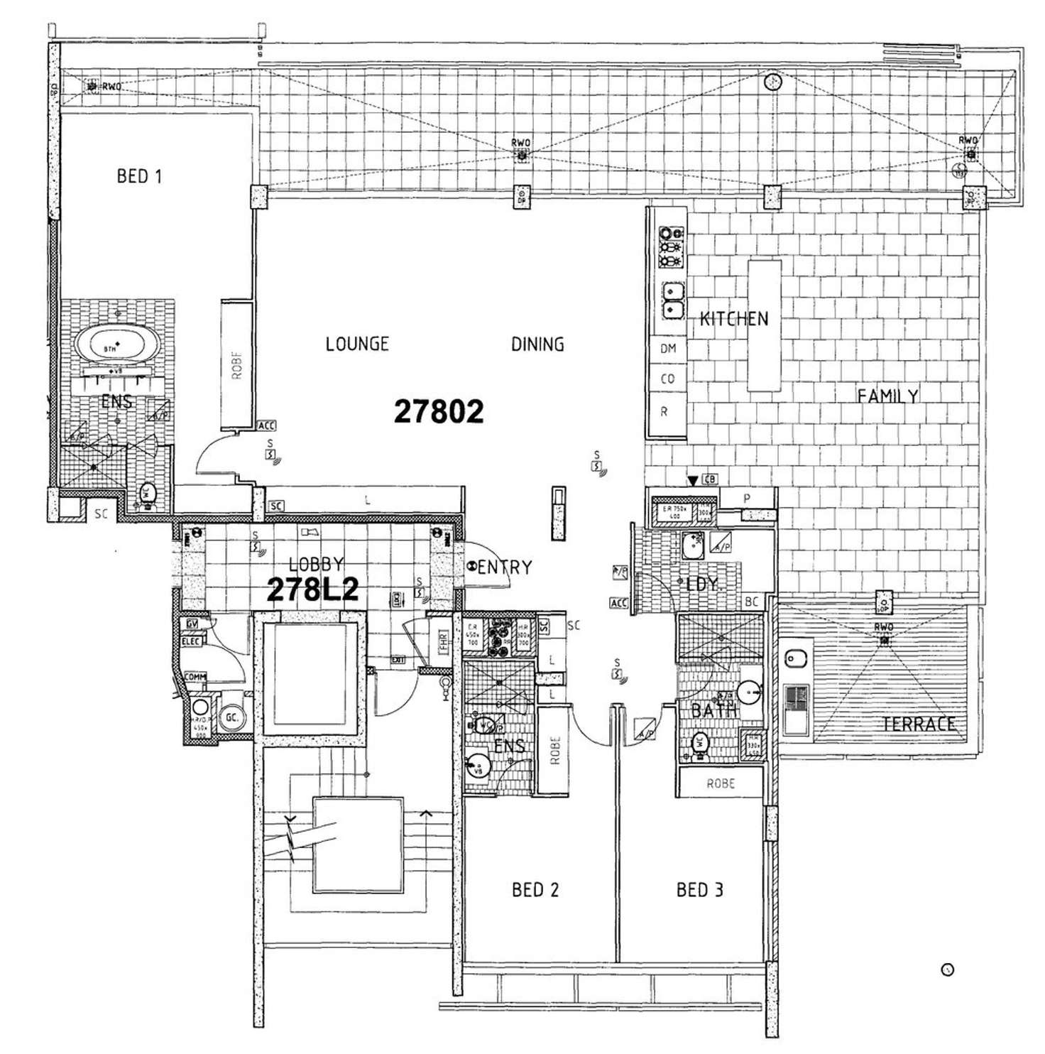 Floorplan of Homely apartment listing, 27802/2 Ephraim Island Parade, Paradise Point QLD 4216