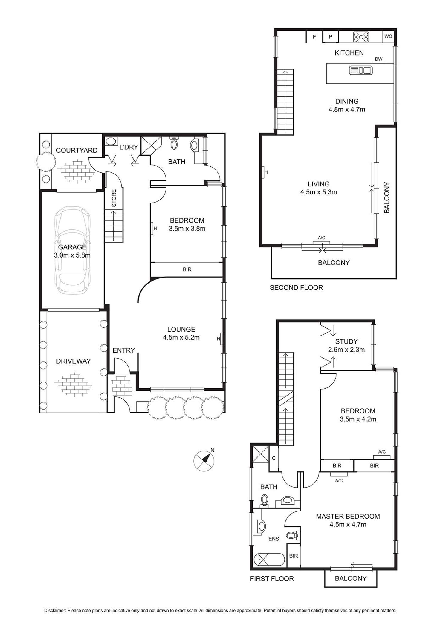 Floorplan of Homely house listing, 67 Ross Street, Port Melbourne VIC 3207