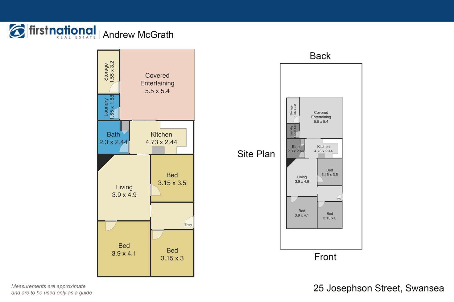 Floorplan of Homely house listing, 25 Josephson Street, Swansea NSW 2281