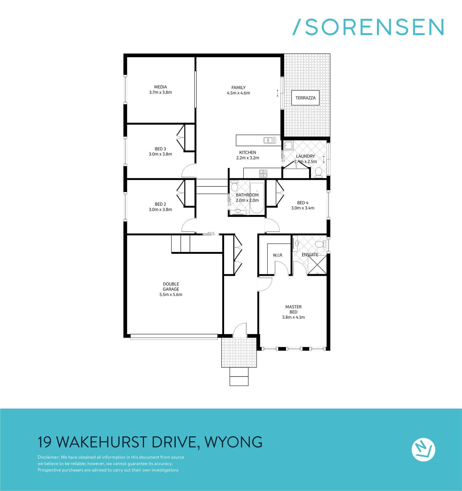 Floorplan of Homely house listing, 19 Wakehurst Drive, Wyong NSW 2259