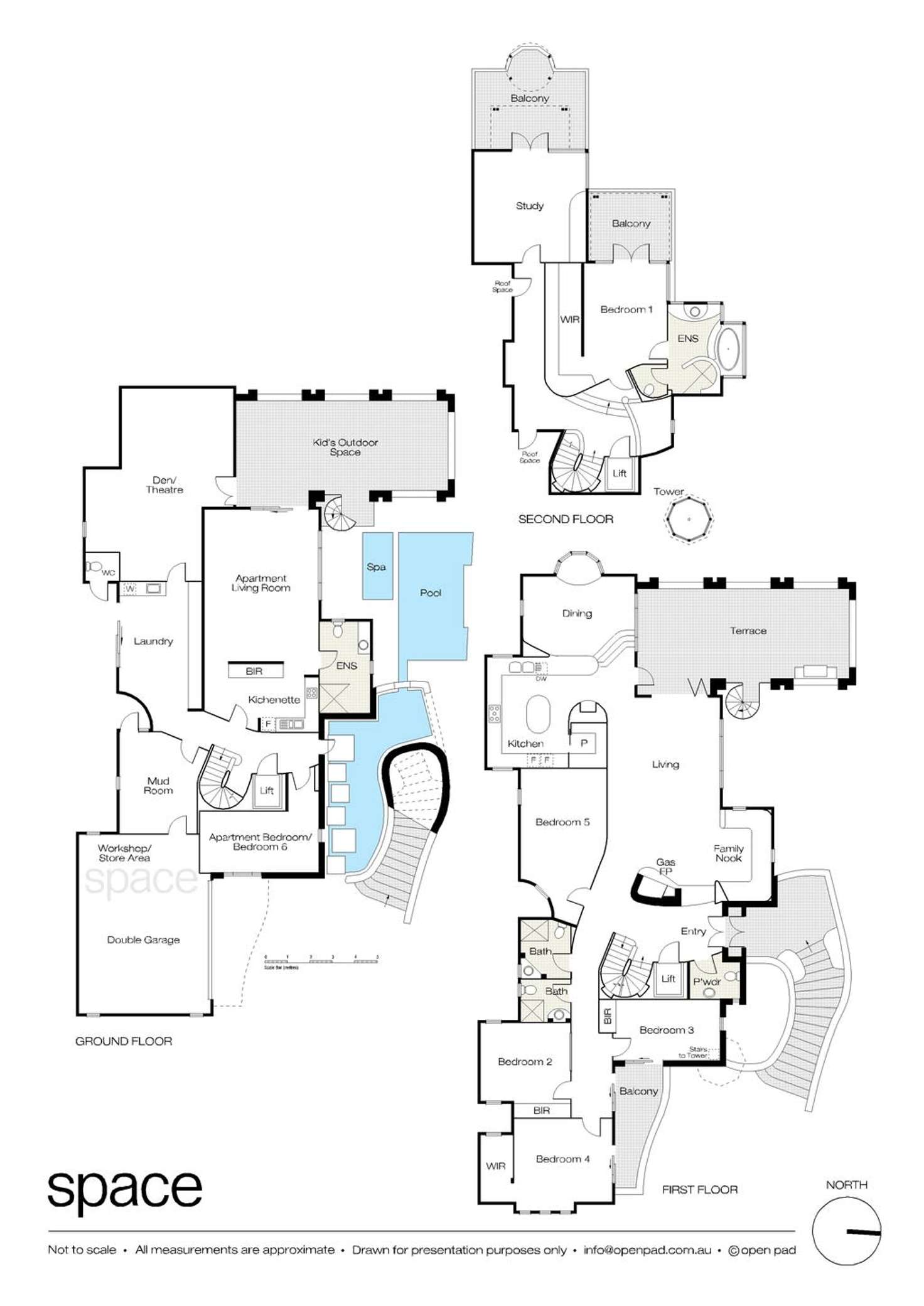 Floorplan of Homely house listing, 64 Branksome Gardens, City Beach WA 6015