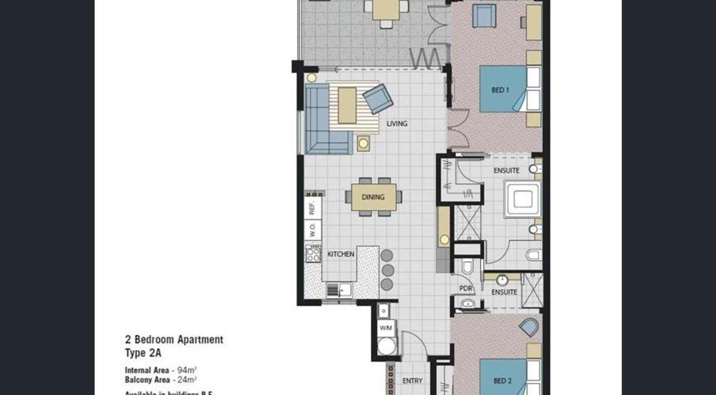 Floorplan of Homely unit listing, 312/9A Hermitage Drive, Airlie Beach QLD 4802