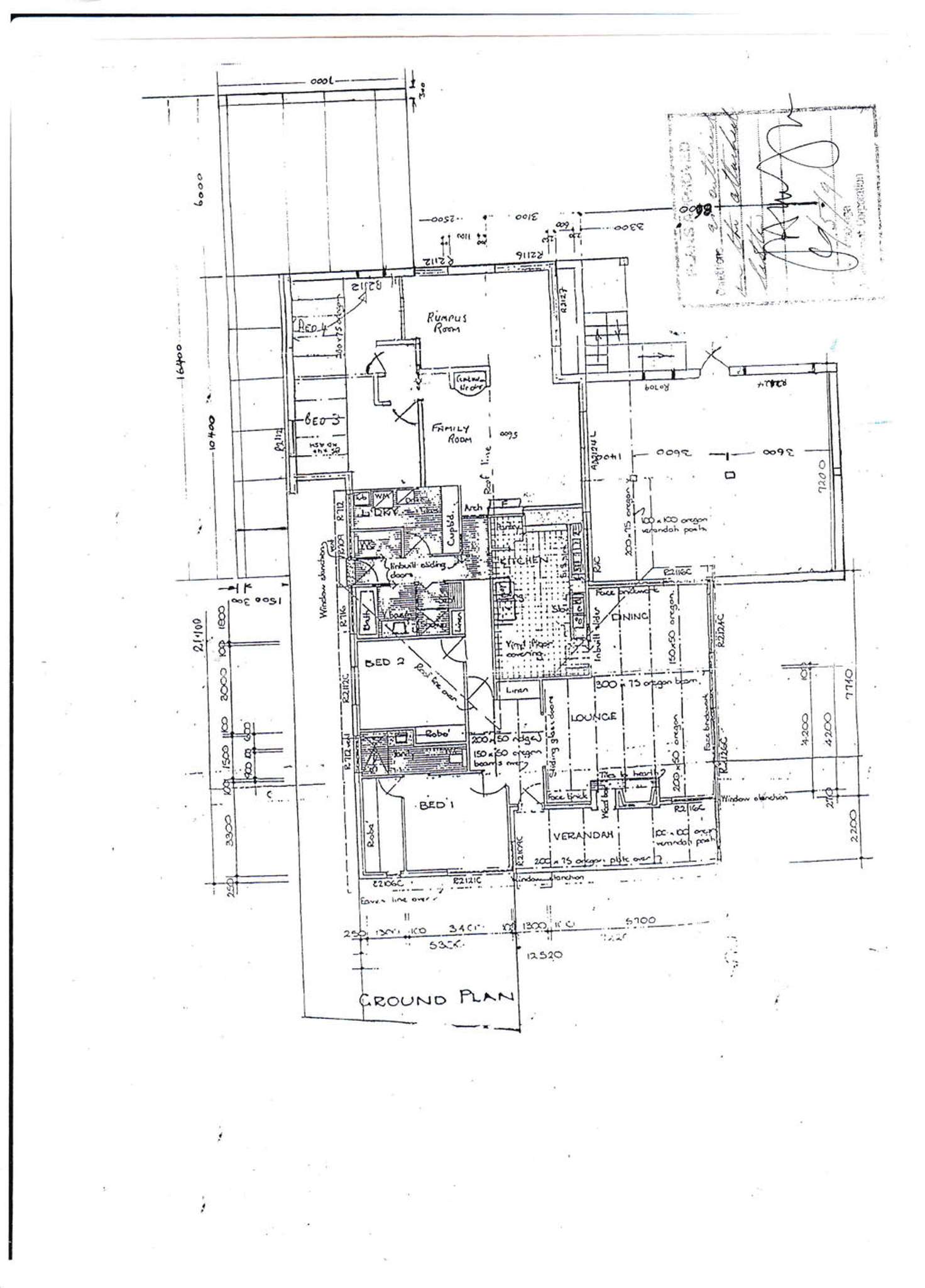 Floorplan of Homely acreageSemiRural listing, 4 Ford Court, Baranduda VIC 3691