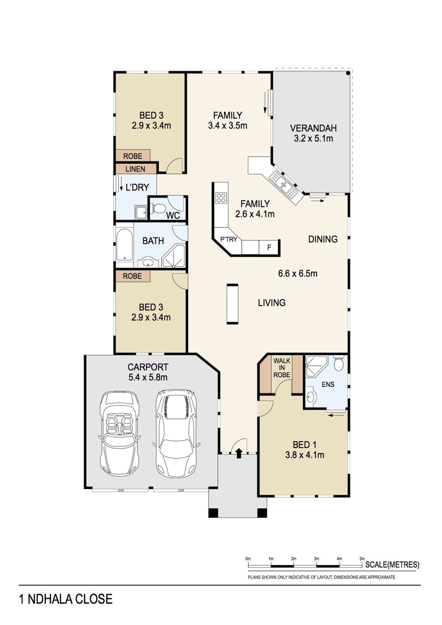 Floorplan of Homely house listing, 1 Ndhala Close, Gunn NT 832