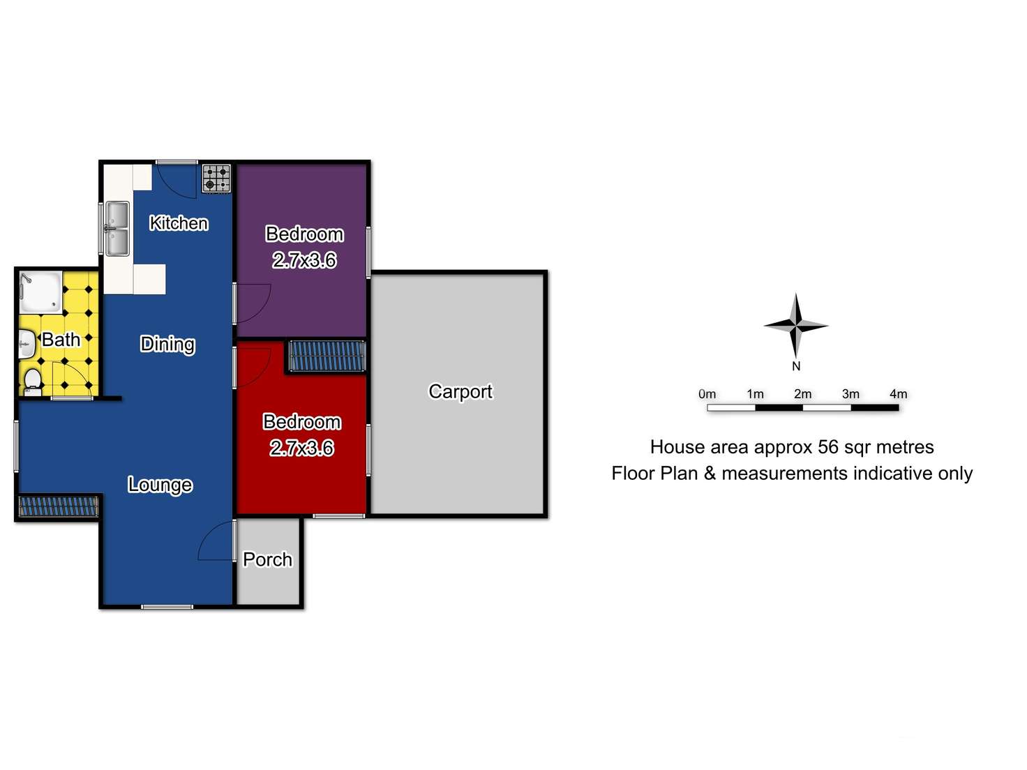 Floorplan of Homely house listing, 16 Kokoda Street, Orange NSW 2800