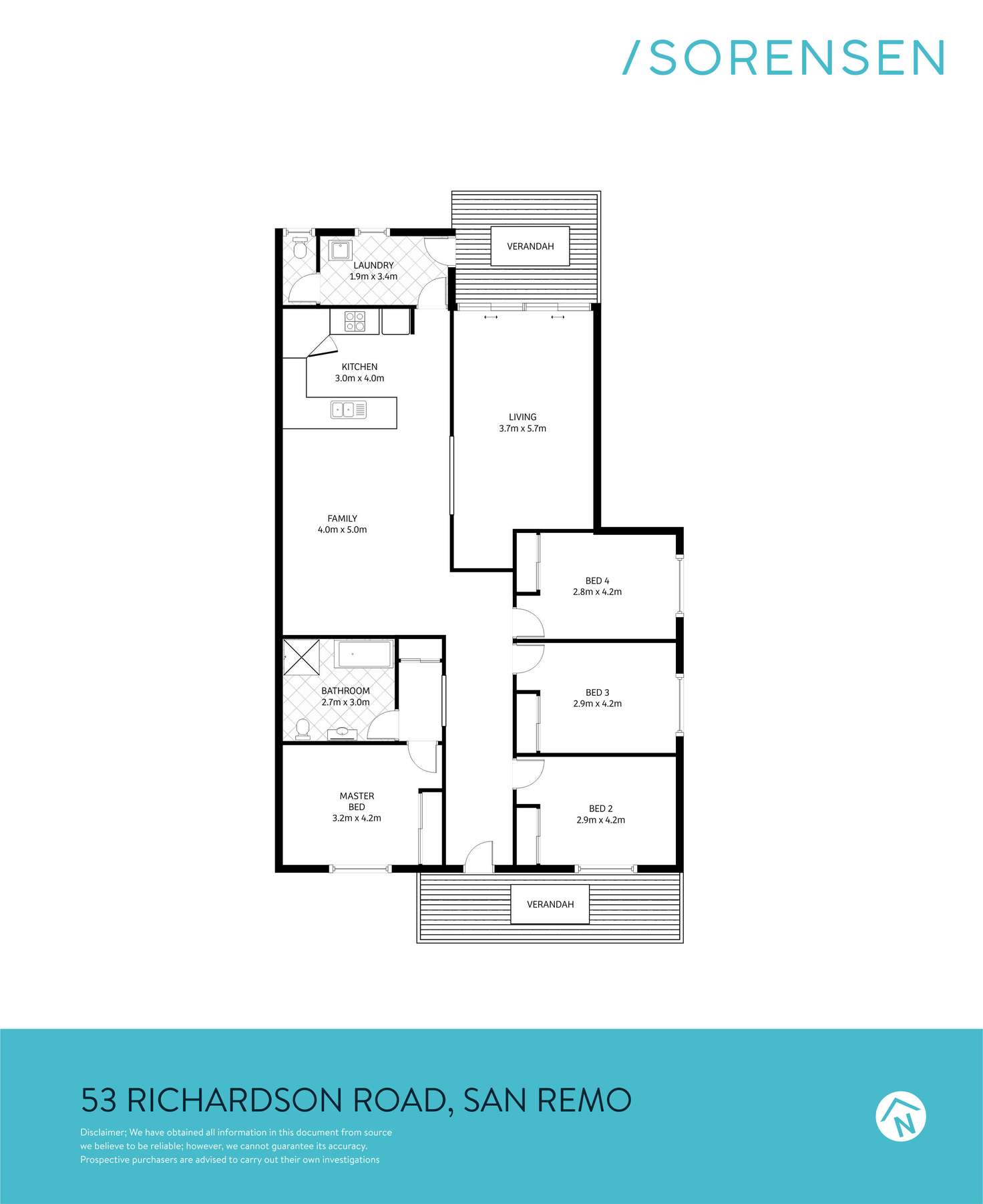 Floorplan of Homely house listing, 53 Richardson Road, San Remo NSW 2262