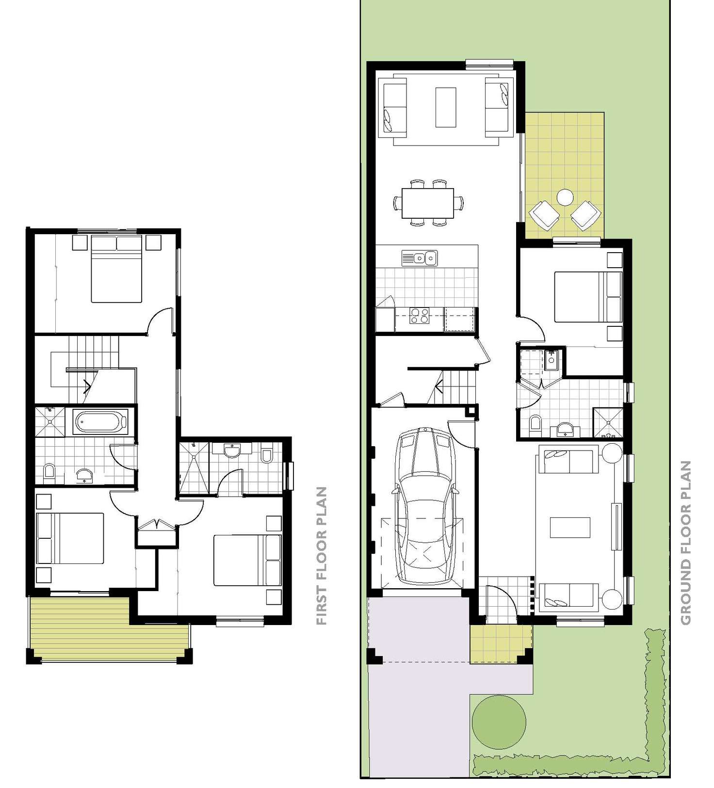 Floorplan of Homely house listing, Lot 5305 Newleaf Estate, Bonnyrigg NSW 2177