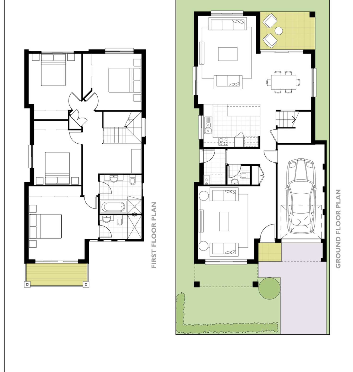 Floorplan of Homely house listing, Lot 5214 Newleaf Estate, Bonnyrigg NSW 2177