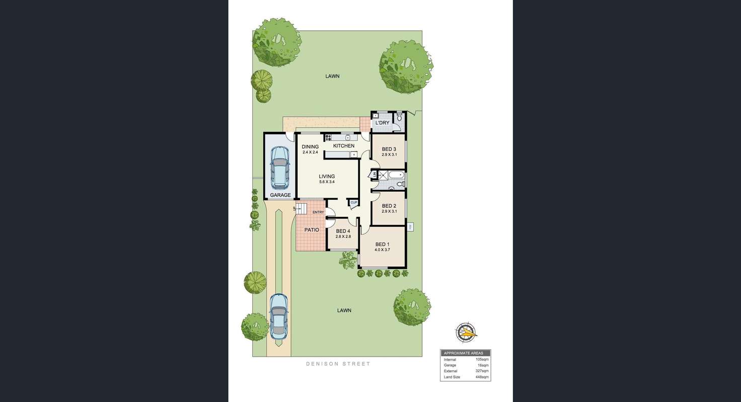 Floorplan of Homely house listing, 1A Denison Street, Concord NSW 2137