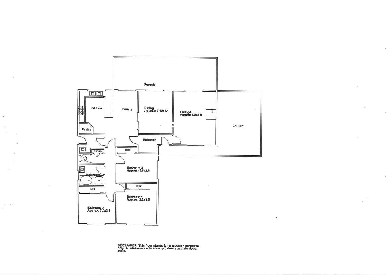 Floorplan of Homely house listing, 13 Spriggs Street, Berri SA 5343