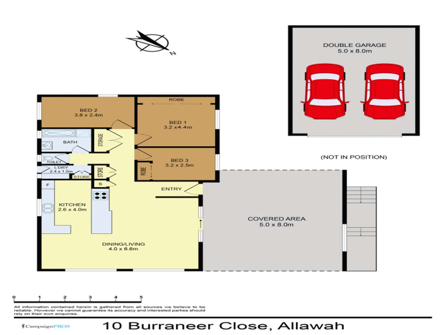 Floorplan of Homely house listing, 10 Burraneer Close, Allawah NSW 2218