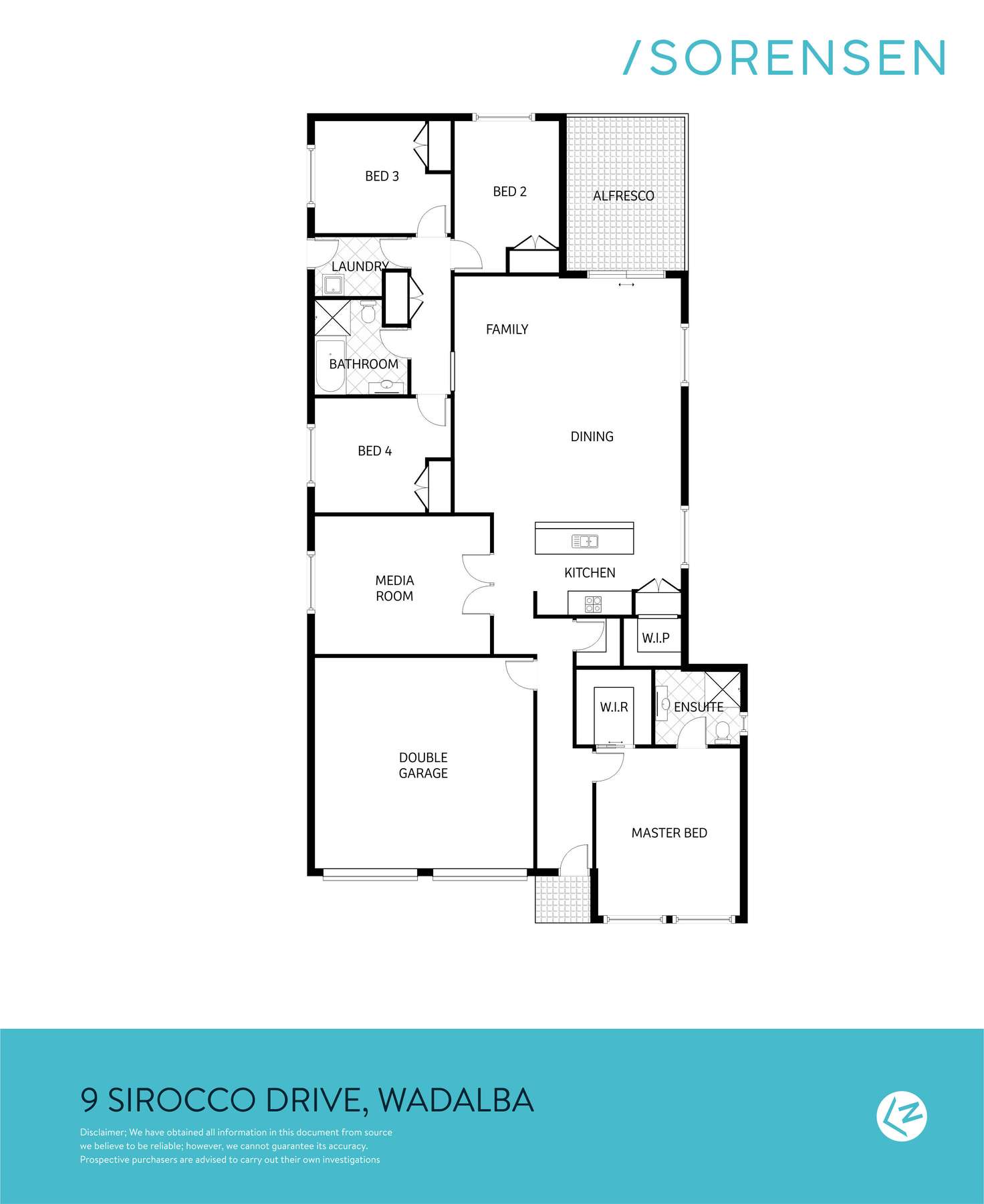 Floorplan of Homely house listing, 9 Sirocco Drive, Wadalba NSW 2259