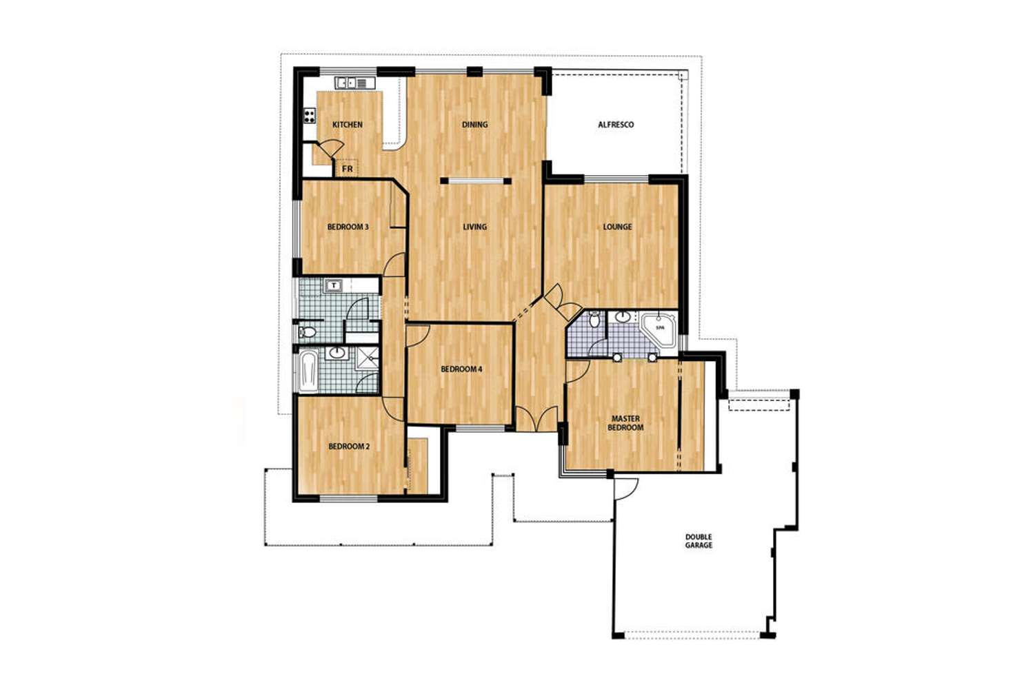 Floorplan of Homely house listing, 12 Settlers Close, Bluff Point WA 6530