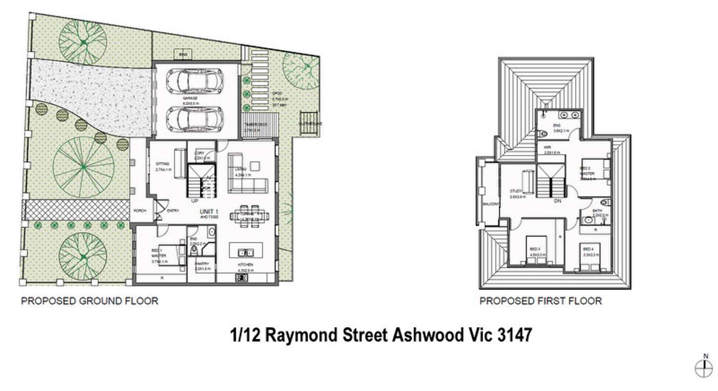 Floorplan of Homely house listing, 12A Raymond Street, Ashwood VIC 3147