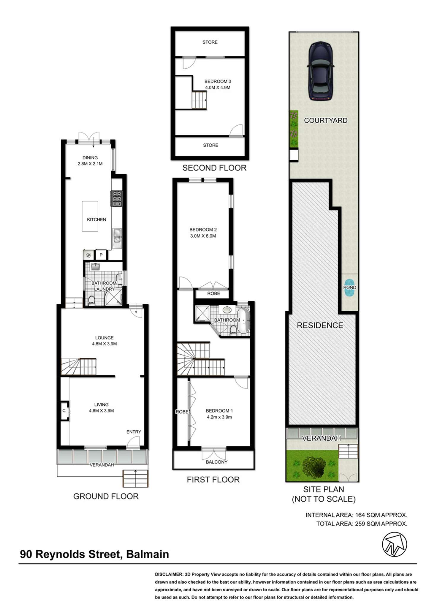 Floorplan of Homely house listing, 90 Reynolds Street, Balmain NSW 2041