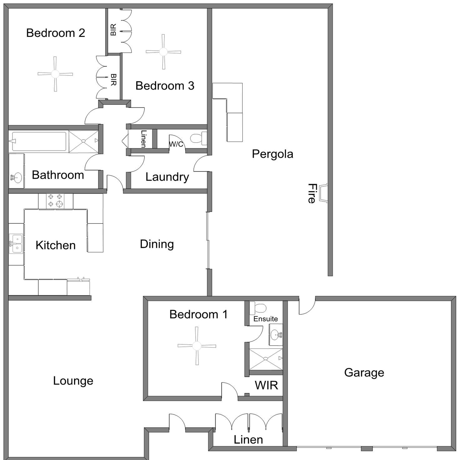 Floorplan of Homely house listing, 95 Park Terrace, Bordertown SA 5268
