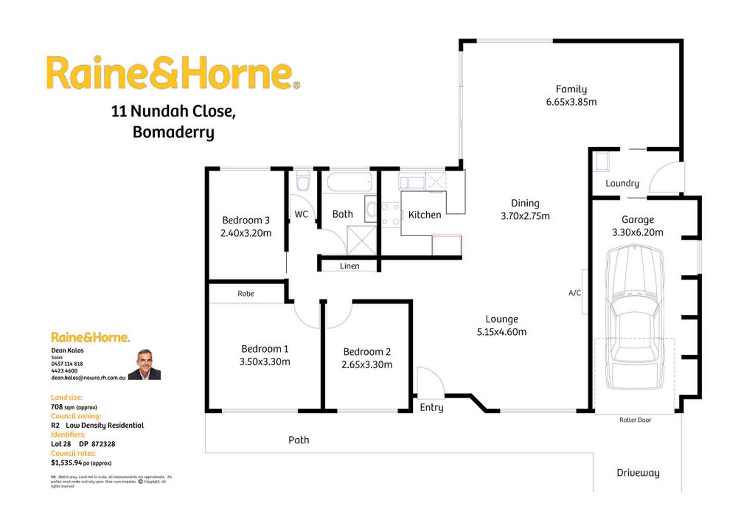 Floorplan of Homely house listing, 11 Nundah Close, Bomaderry NSW 2541