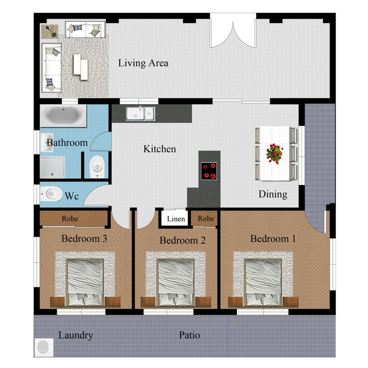 Floorplan of Homely house listing, 149 Balgal Beach Road, Balgal Beach QLD 4816