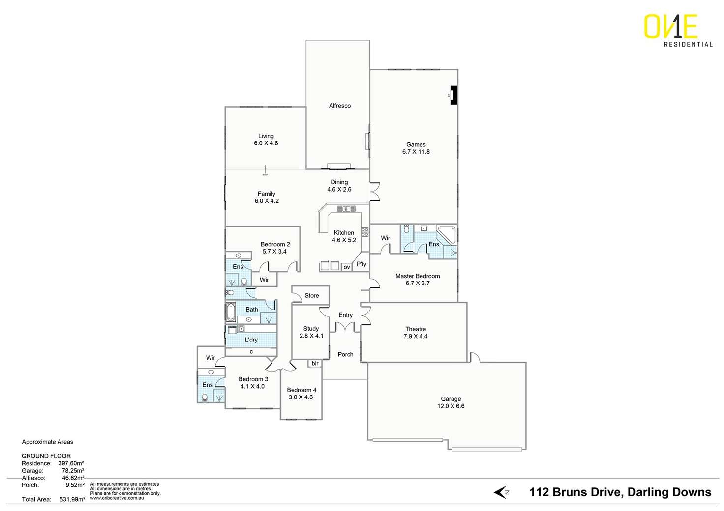 Floorplan of Homely house listing, 112 Bruns Drive, Darling Downs WA 6122